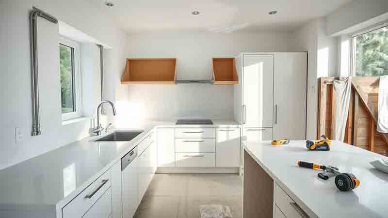Professional Kitchen Plastering Guildford