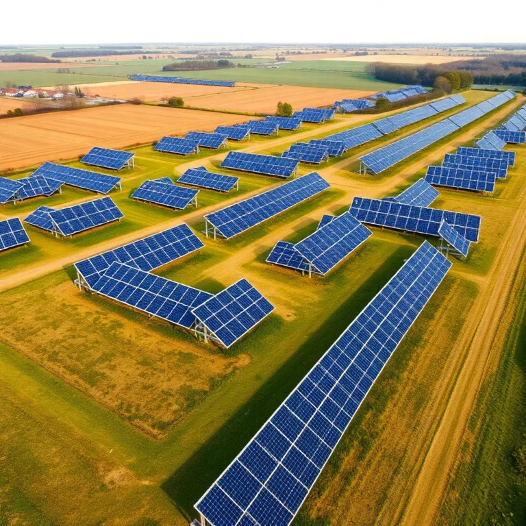 Giant Solar Farm Plan Stirs Debate in Lingfield