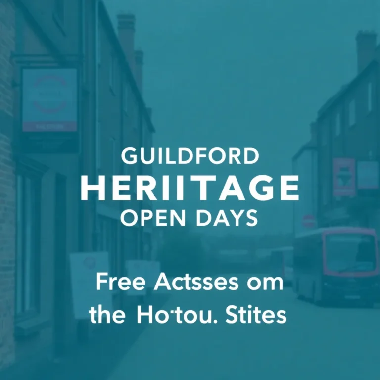 Guildford Heritage Open Days: Free Access to Historic Sites