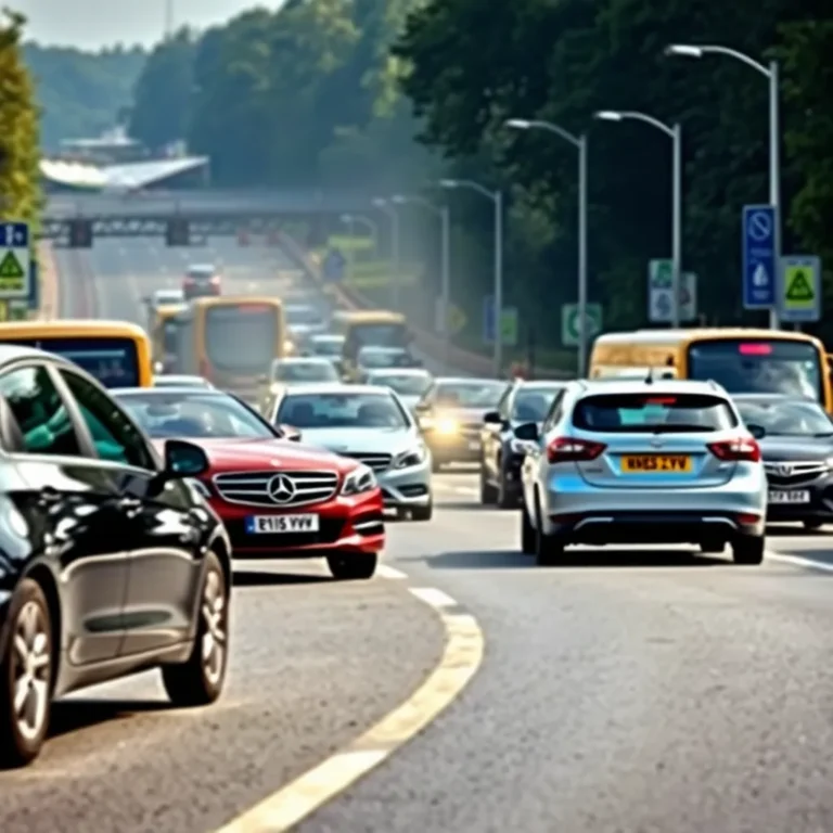 Guildford Road Closure: Three-Car Crash Causes Traffic Chaos
