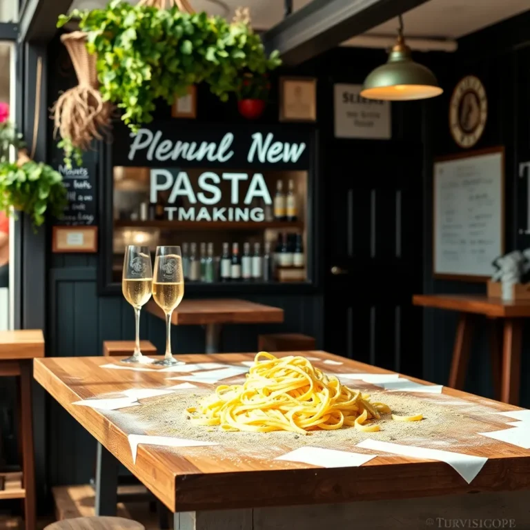 Surrey's New Pasta-Making Hotspot: Prosecco, Workshops & Community