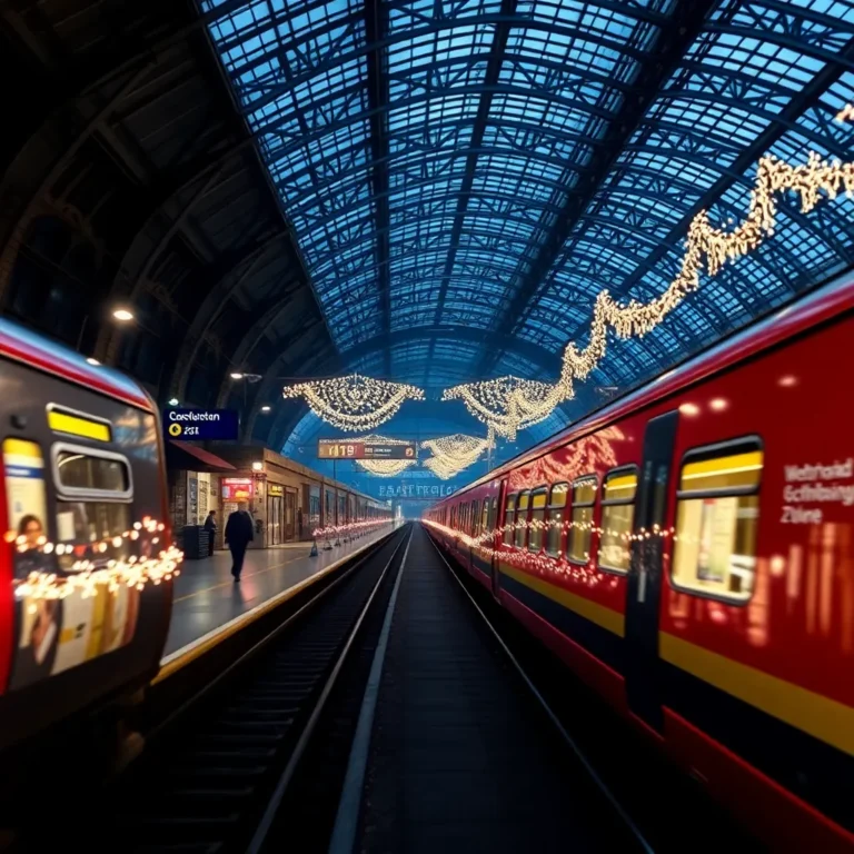 Christmas Rail Disruption: Waterloo Services Halted in Surrey
