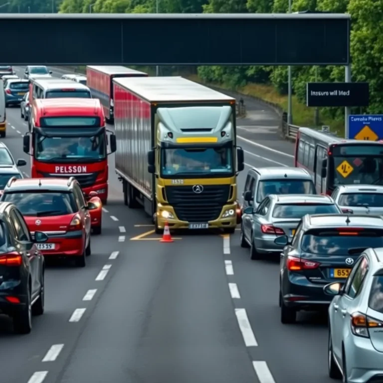 M25 Closure Impact: Lorry Overturn Disrupts Surrey Traffic