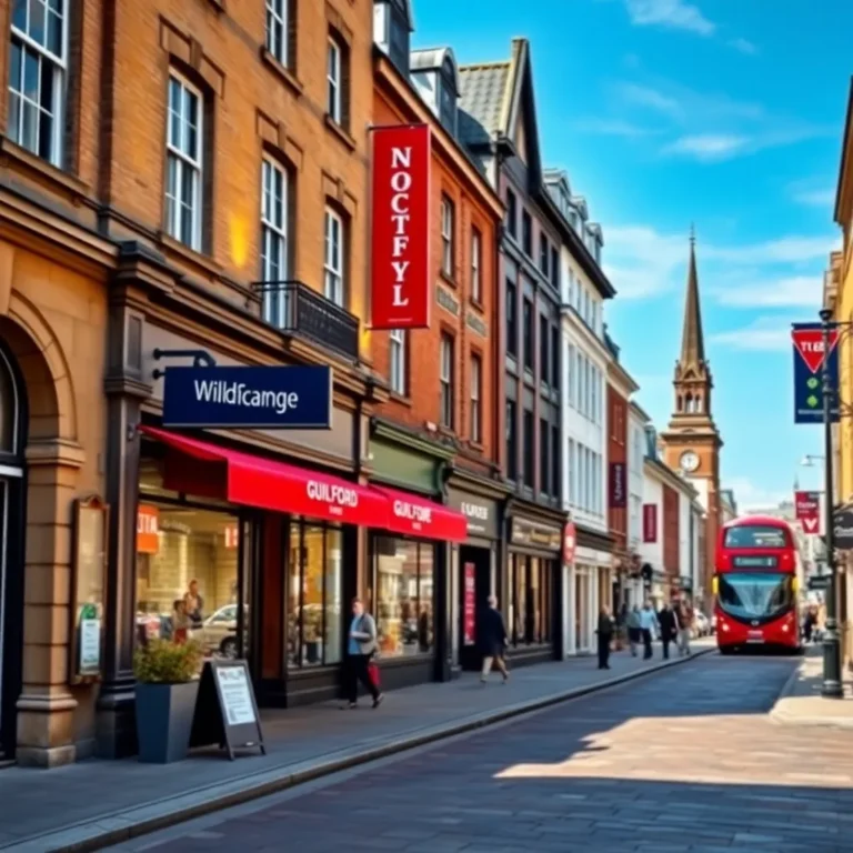 Guildford's North Street Set for Major Renovation in 2026