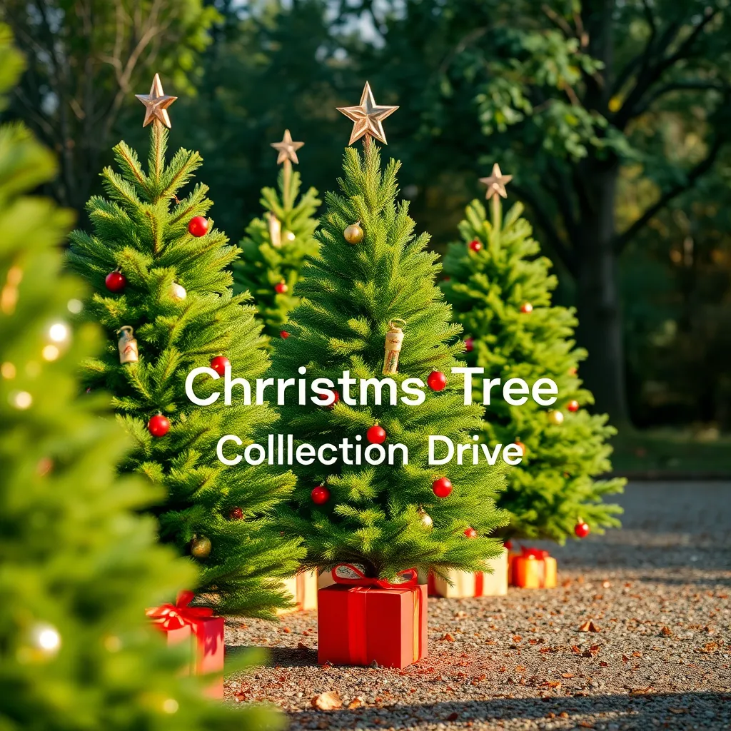 Hospices Launch Charity Christmas Tree Collection Drive