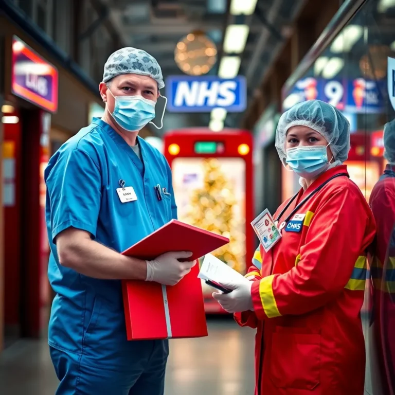 NHS Heroes: Working Through Christmas for UK Health