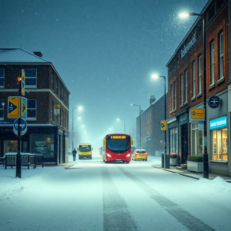 Surrey Braces for New Year Snow: Met Office Issues Warning