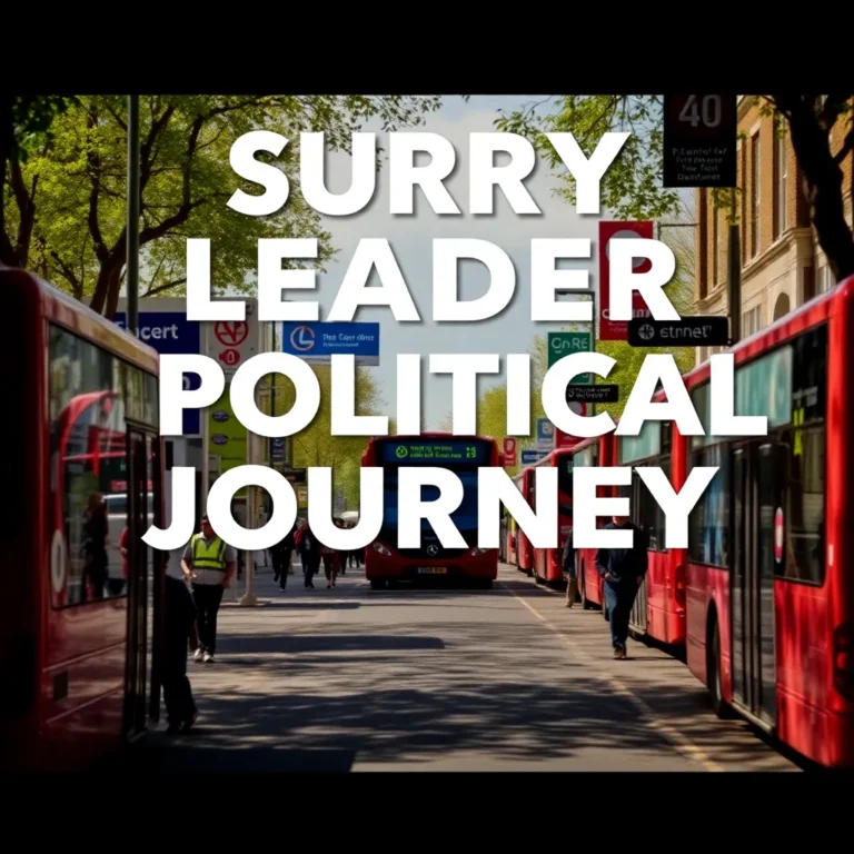 Surrey Leader's Political Journey: Elections, Reform, and Identity