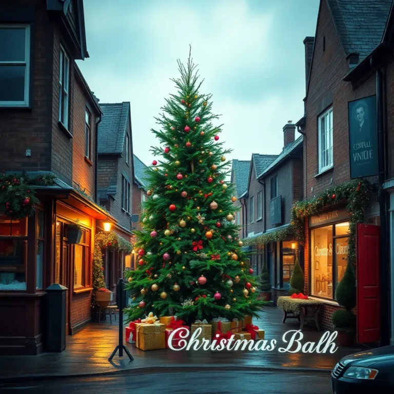 Surrey Village Upset After Youths Vandalize Cherished Christmas Tree