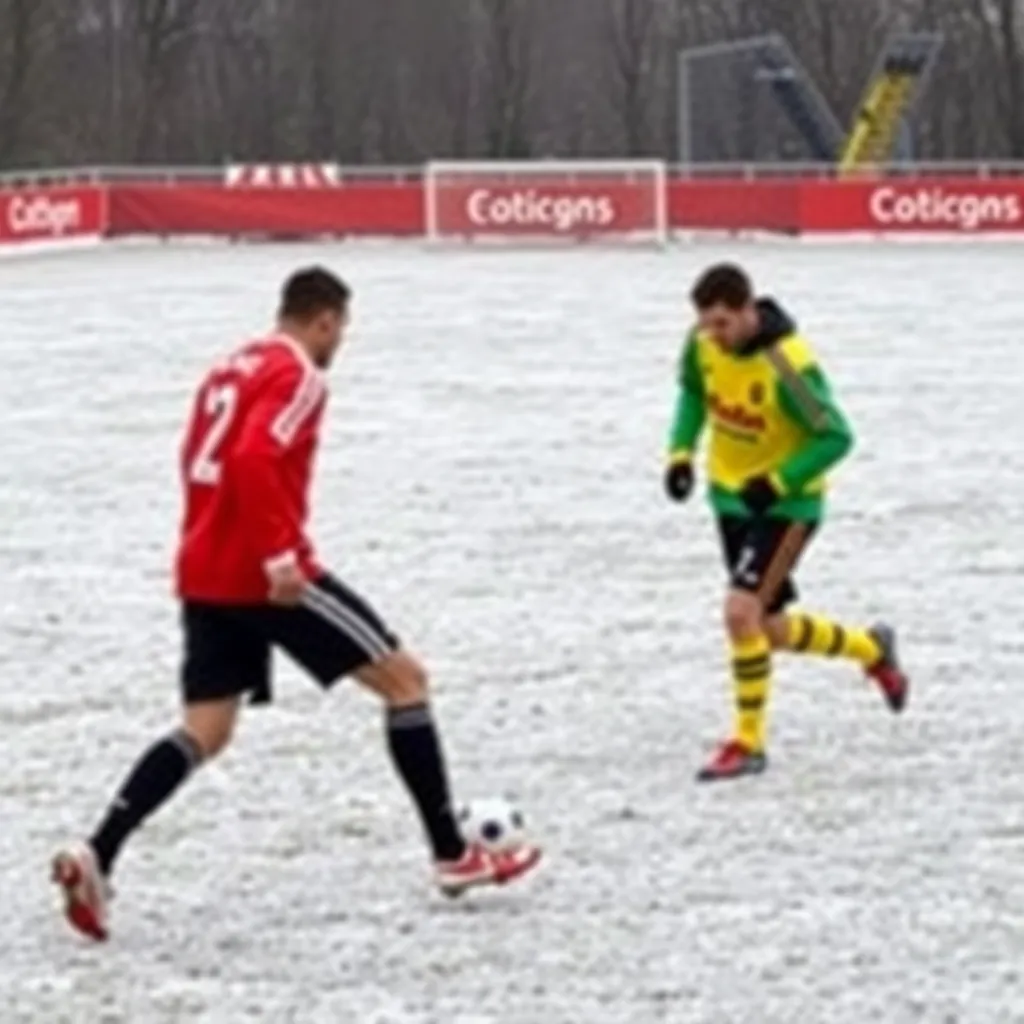 Frozen Pitches Force Multiple Football Match Postponements
