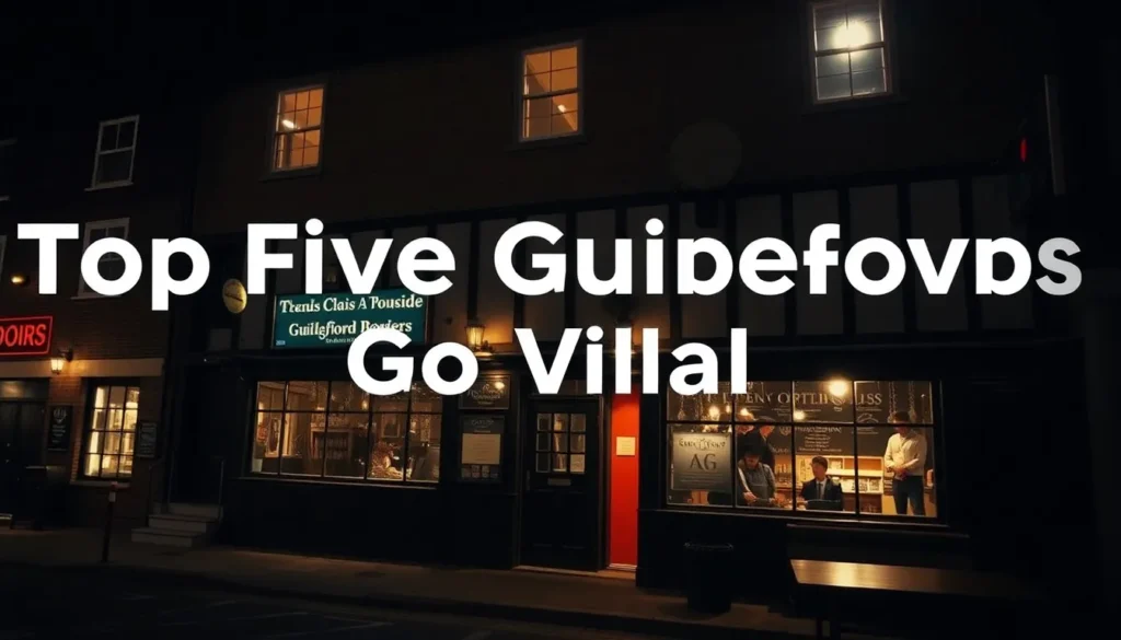 TOP FIVE GUILDFORD PUBS REVEALED: HISTORIC LOCAL BOOZERS GO VIRAL