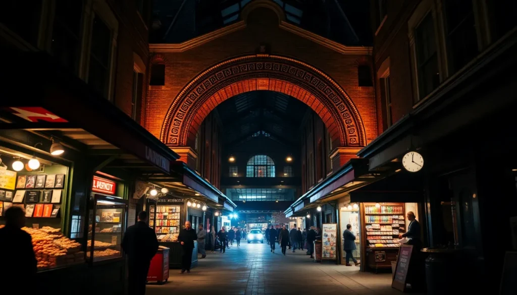 GUILDFORD FIGHTS TO SAVE TUNSGATE ARCH MARKET STALLS
