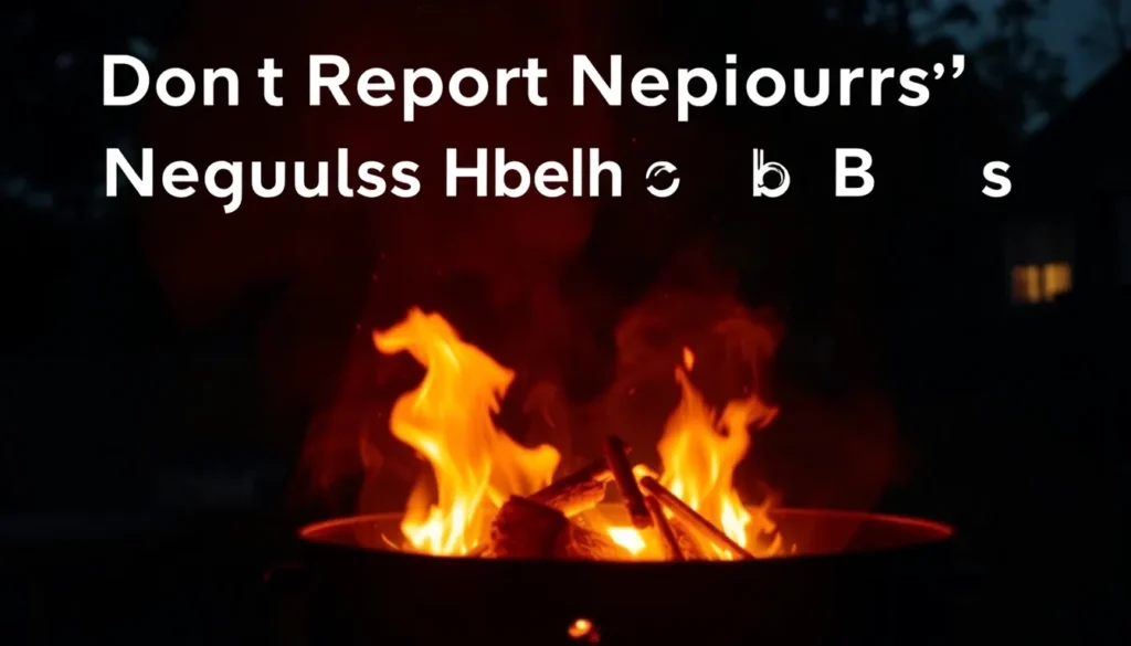 DON'T REPORT NEIGHBOURS' BBQS, SURREY FIRE SERVICE URGES