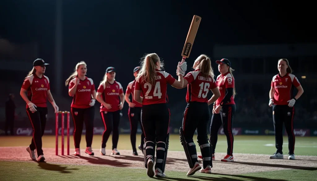 SURREY'S WOMEN'S CRICKET TEAM ADVANCES IN ONE-DAY CUP