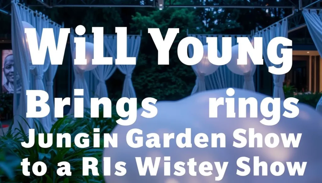 WILL YOUNG BRINGS JUNGIAN GARDEN ART TO RHS WISLEY SHOW