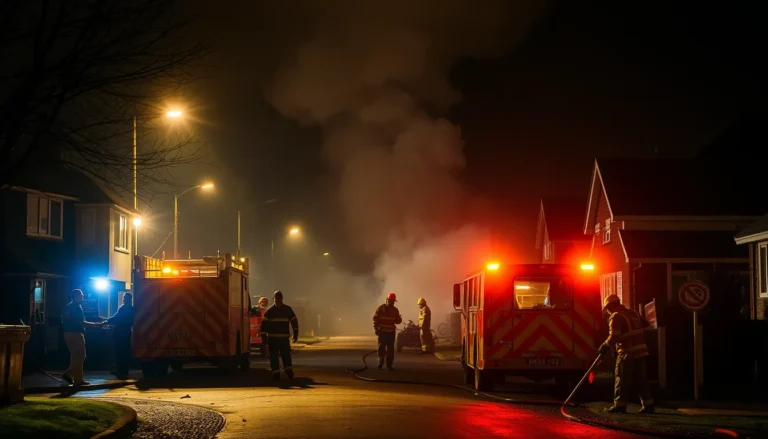 SURREY VILLAGE FACES ONGOING WASTE FIRE CRISIS AS AUTHORITIES STEP UP ACTION