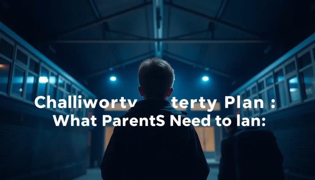 CHILWORTH SCHOOL SAFETY PLAN: WHAT PARENTS NEED TO KNOW