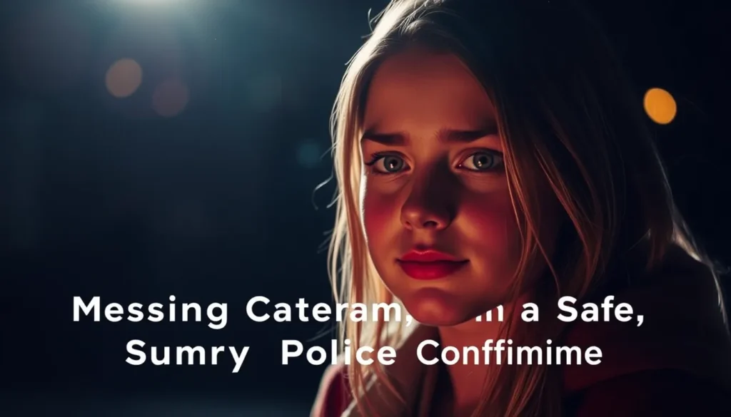 MISSING CATERHAM TEENAGER FOUND SAFE, SURREY POLICE CONFIRM